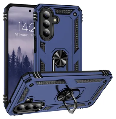 Produktbild von Armor Outdoor Handyhülle für Samsung Galaxy A27 5G Handy Panzer Case Cover Schutzhülle Farbe: Blau