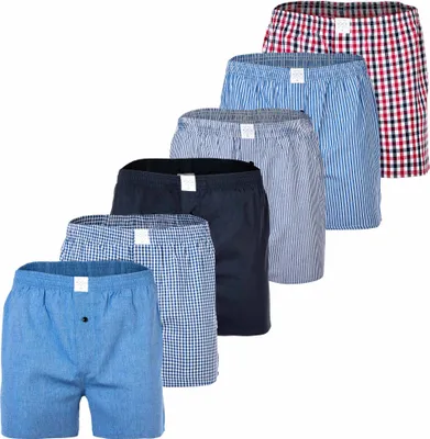 Produktbild von MG-1 Boxershorts MG-77-900-00 Größe M 6er Pack Herren Unterhosen Baumwolle