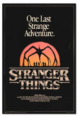 Produktbild von Erik Stranger Things Plakat    One Size