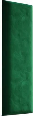 Obrázok produktu pre Muralo Čalúnenie panel WANDPOLSTER vankúš posteľ čelo stena panel Magic Velvet fľaša zelená 2225 60cm x 15cm