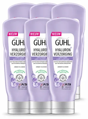 Imagen del producto de 6 unidades de Acondicionador nutritivo Hyaluron+ de Guhl - 200 ml - Paquete económico