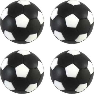 Obrázek produktu pro 4 míčky na stolní fotbal, 36 mm, barevné míčky na stolní fotbal, příslušenství na stolní fotbal, náhradní díly