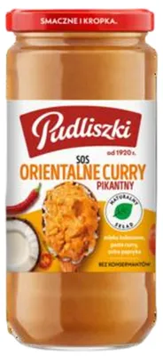 Zdjęcie produktu dla Pudliszki Sos orientalne curry pikantny 480g