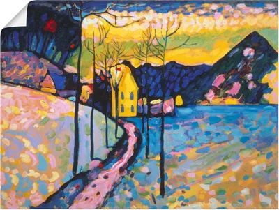 Produktbild von ARTland Poster Winterlandschaft I. 1909 Größe: 40x30 cm