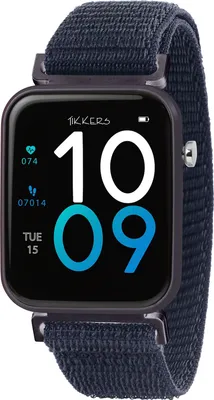 Produktbild von Tikkers Smart Watch Series 13 Fabric Strap Blau Unisize Tikkers