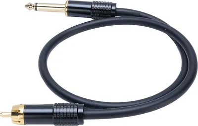 Immagine prodotto di Cavo audio da AV a 1/4 di pollice, spina mono da 6,35 mm, adattatore da un quarto di pollice per altoparlanti, console di missaggio, amplificatore