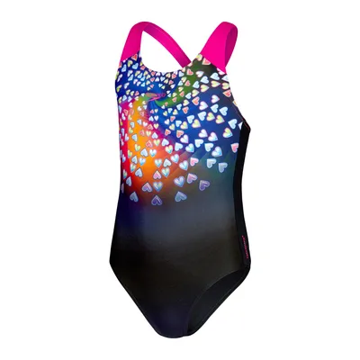 Produktbild von Speedo Digital Placement Splashback 4738 Black/Punchy Pink/Blue Fl 128