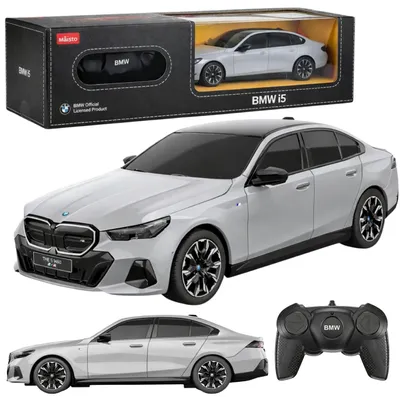 Zdjęcie produktu dla Samochód zdalnie sterowany Bmw I5 Rc Szary Rastar 1:24