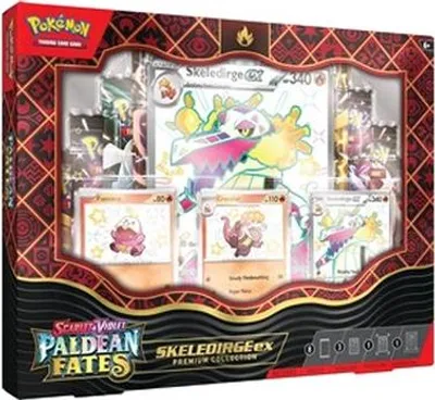 Immagine prodotto di Pokemon Paldean Fates: Skeledirge ex Premium Collection