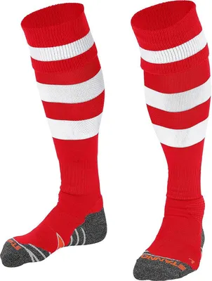 Productafbeelding van Stanno Original Voetbalkousen - Rood / Wit | Maat: 30-35