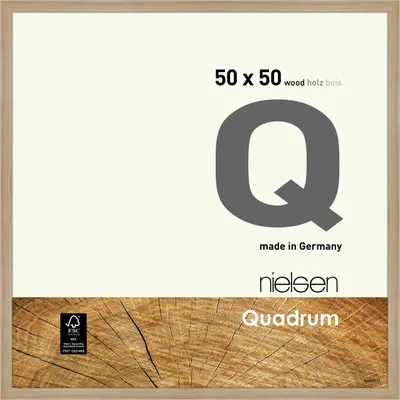 Produktbild von nielsen Holz Bilderrahmen Quadrum, 50x50 cm, Eiche Natur