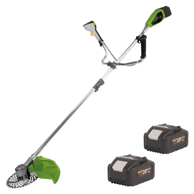 Produktbild von Procraft PTA-41-BB Akku Freischneider 40 V ( 2x 20 V ) 420 mm Brushless + 2x Akku 8,0 Ah - ohne Ladegerät