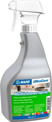 Produktbild von MAPEI® ULTRACARE Multicleaner Spray 0,75 Liter Fliesenreiniger Neutralreiniger Mehrzweckreiniger Reinigungskonzentrat