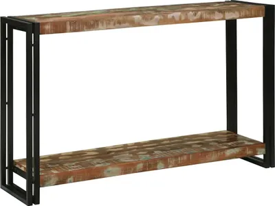 Obrázek produktu pro Konzolový stolek 120 x 33 x 75 cm Masivní obnovované dřevo