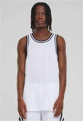 Zdjęcie produktu dla Męska koszulka Urban Classics Mesh Tanktop biała - M
