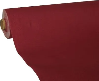 Produktbild von Papstar Tischdecke, Tissue "ROYAL Collection" 25 m x 1,18 m bordeaux, 4 x 1 Rolle