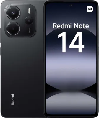 Produktbild von Xiaomi Redmi Note 14 4G 8/256GB Midnight Black