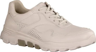 Produktbild von Gabor Comfort 86986-50 Rollingsoft Damensneaker, Leder, Weiß, NEU - Damenschuhe Bequeme Schnürschuhe, Weiß, leder/textil (toledo dritan)