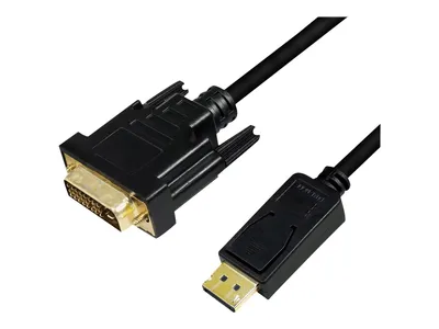 Produktbild von LogiLink DisplayPort/DVI-Kabel 1m
