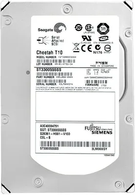 Image de Disque dur Fujitsu 300Gb ST3300555SS 10 000Rpm SAS 3,5" pouces A3C40084791