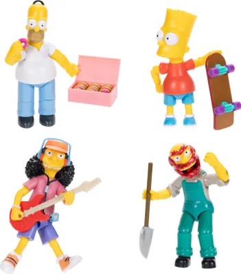 Image de Simpsons Minifigurines Vague 1 13 cm Assortiment (6)