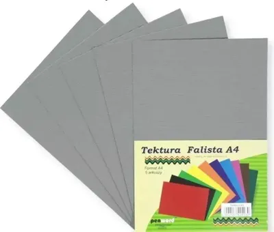 Immagine prodotto di Cartone ondulato A4 grigio chiaro 5 pz