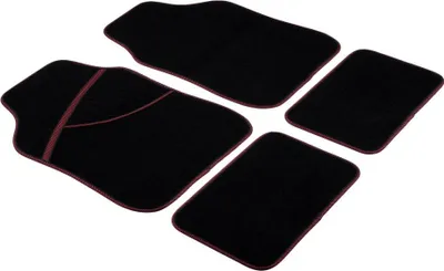Zdjęcie produktu dla Zestaw 4 uniwersalnych dywaników samochodowych All Ride - 66 x 44 cm / 28 x 42 cm - Czarny