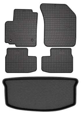 Obrázok produktu pre Gumové autokoberce SolidPRO + vaňa kufra pre: Suzuki Splash 2008-2014 5 ks