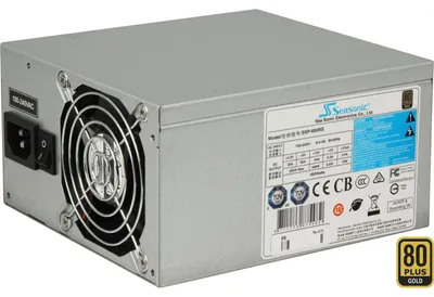 Produktbild von Seasonic SSP-650RS, 650 W, 100 - 240 V, 50/60 Hz, 200 W, 20 A, 54 A