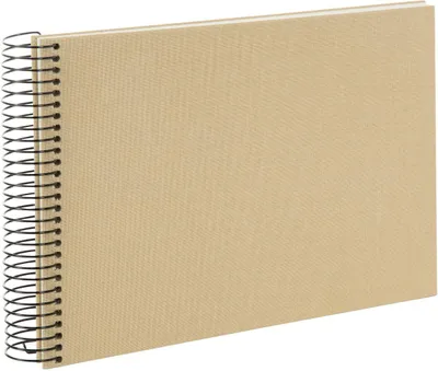 Obrázek produktu pro Goldbuch spirálové album Bella Vista sand 24x17 cm 40 bílých stran