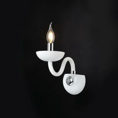 Imagen del producto de Lámpara de pared con cristal ACA Lighting, modelo BLK82181WWC