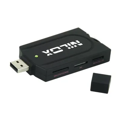 Immagine prodotto di Nilox 10NXCRAIN1001 lettore di schede USB 2.0 Nero