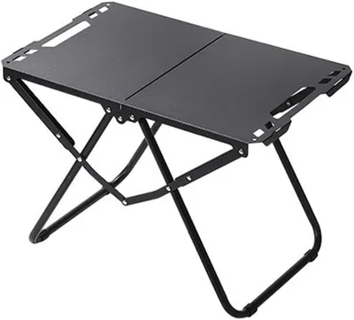 Image de Table de plage pour sable - Table pliante pour camping avec sac de transport - 58 x 36 x 41 cm