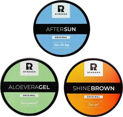 Produktbild von Byrokko 3-in-1 Sonnenbräunungsset