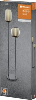 Produktbild von LEDVANCE LED Standleuchte DECOR STICK FLOOR 2XE27 DG 351651