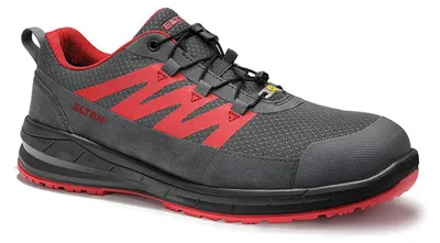 Produktbild von Sicherheitshalbschuh MARTEN XXSports grey-red Low ESD S1, Gr. 39