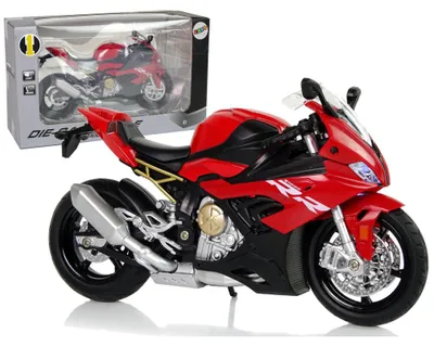 Image de Modèle de moto BMW S1000RR Lumières sonores rouges
