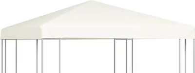 Zdjęcie produktu dla Zadaszenie altany ogrodowej, 310 g/m², 3 x 3 m, kremowe