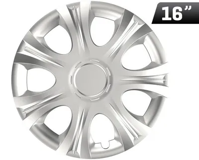 Obrázok produktu pre Kryty kolies Impulse strieborné 16", 4 ks.
