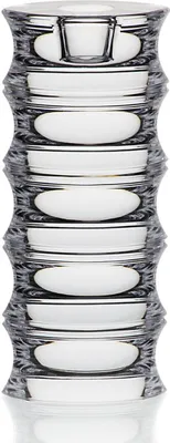 Produktbild von Kerzenhalter für Stabkerzen transparent 18cm Kristallglas