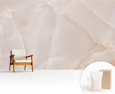 Produktbild von Fototapete  - 416x254 cm - Tapete - Wandtapete - Wandbilder - Dekofolie - Tapete Folie - Wand - Dekoration - Wohnzimmer - Rosa Marmor