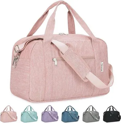 Produktbild von Famanu Handgepäcktasche 45x36x20 cm - Wasserfeste Reisetasche für unter den Sitz