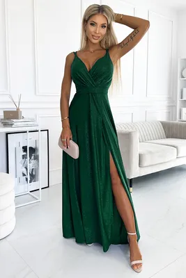 Produktbild von Numoco Formelle Frauenkleider Agutus grün XL