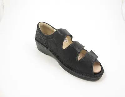 Produktbild von Finn Comfort Damen  Sandalen & Sandaletten schwarz Gr. 7
