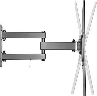 Image de Equip Support mural 37"-70" /1TFT 35kg 4 articulations inclinable/noir sw retail