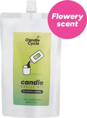 Produktbild von ChattyCandles Refill 330 ml Duft Flowery