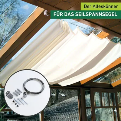 Produktbild von Montage-Set für Seilspannsegel bis 5m
