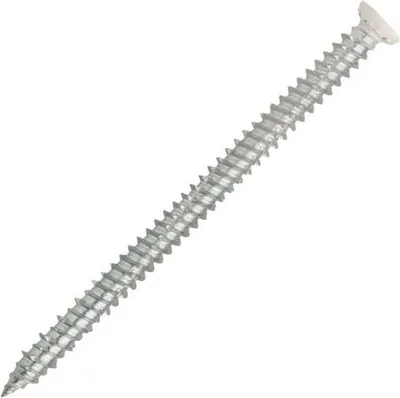Produktbild von Box 50 Betonschrauben zur Direktbefestigung 7.5x182 mm SCELL-IT - Senkkopf weiß T30 - VFD75182F