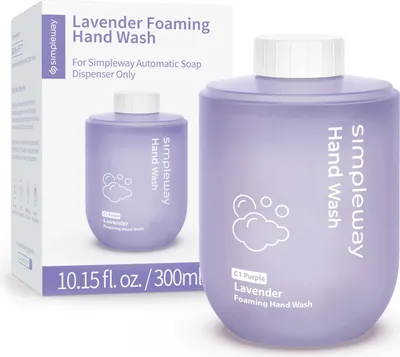 Produktbild von Simpleway Mydło w piance do automatycznego dozownika 1-PACK  Simpleway Zapach: Lavender Purple,