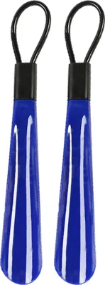 Produktbild von 2pcs Schuhlifter-sparende glatte Oberfläche Kunststoff Handheld-Schuhfuhe-Stiefelhebewerkzeuge für Zuhause-Blau